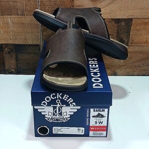 Dockers Mens Barlin Casual Slide Sandal Shoe NIB